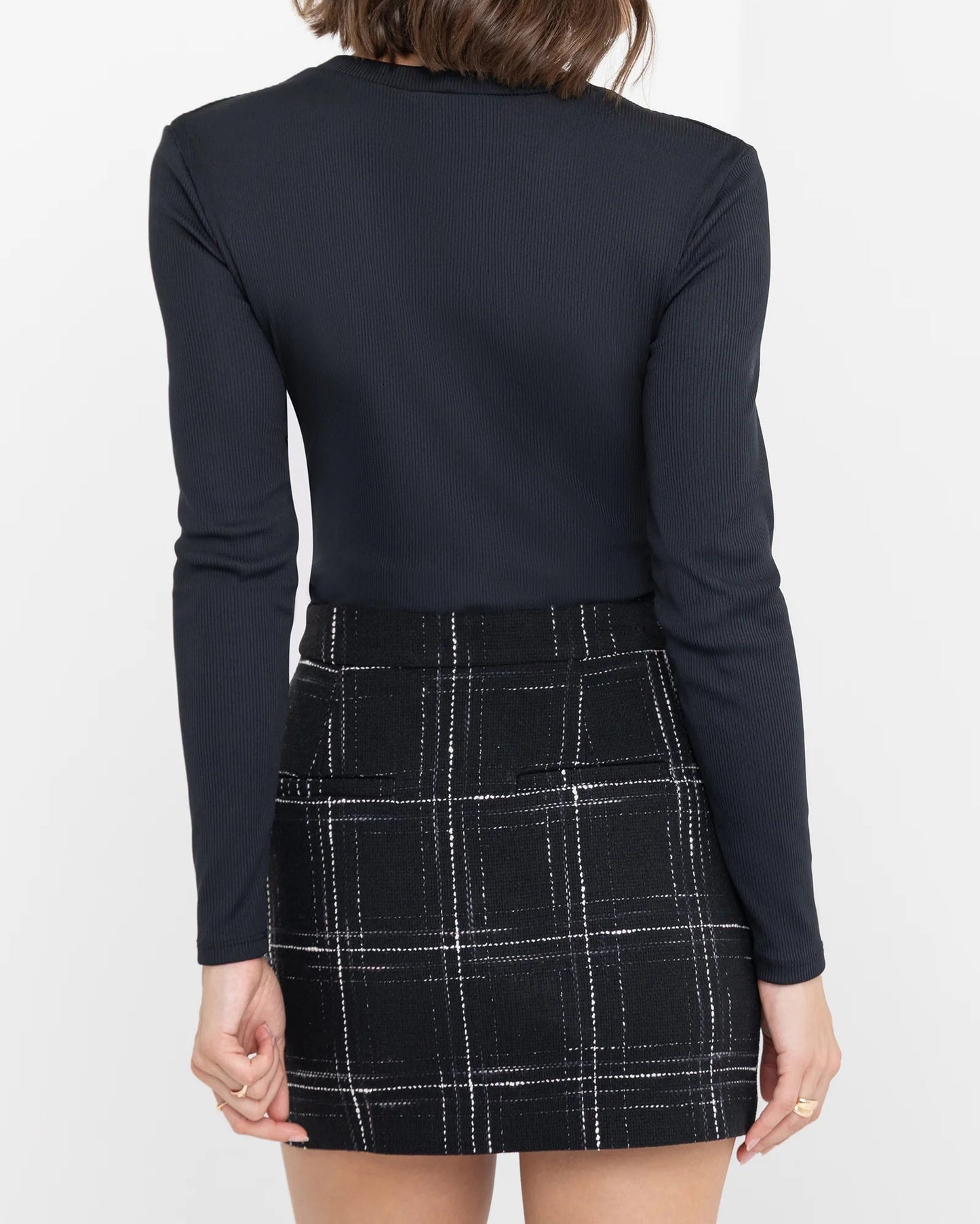 Generation Love Patton Rib Top | Black