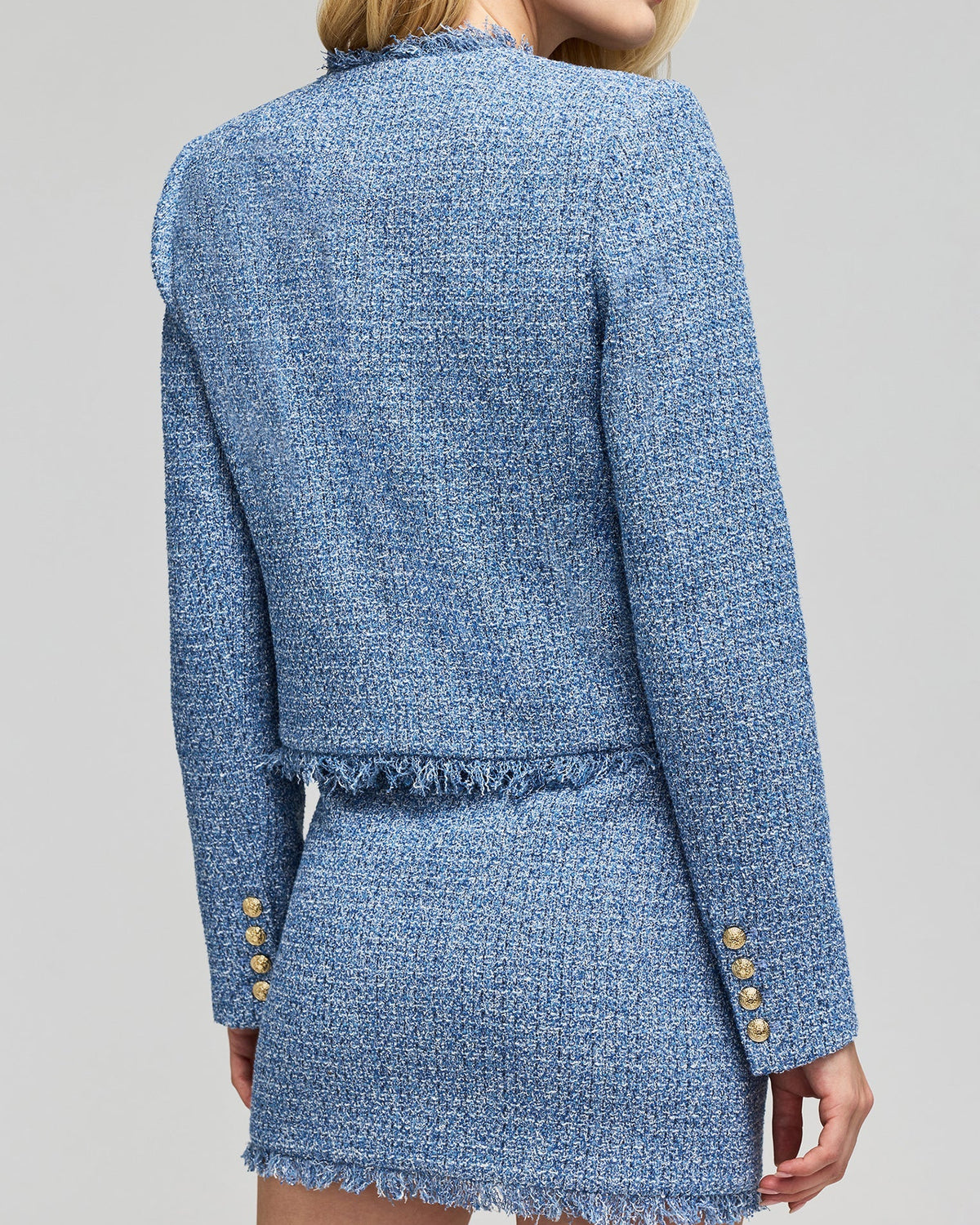 Generation Love Tiffany Tweed Jacket | Blue Multi