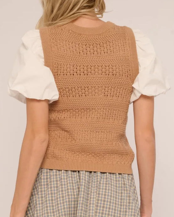 Love the Label Danni Tee | Camel