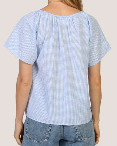 Dylan Parker Raglan Top | Blue