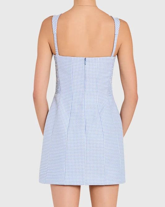 Amanda Uprichard Andreina Dress | Atlantic/Ivory