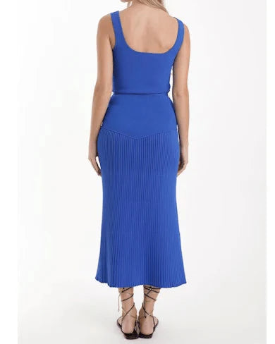 Karina Grimaldi Ciara Knit Skirt | Royal Blue