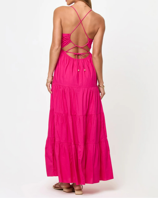 LSPACE Laina Dress | Bougainvillea