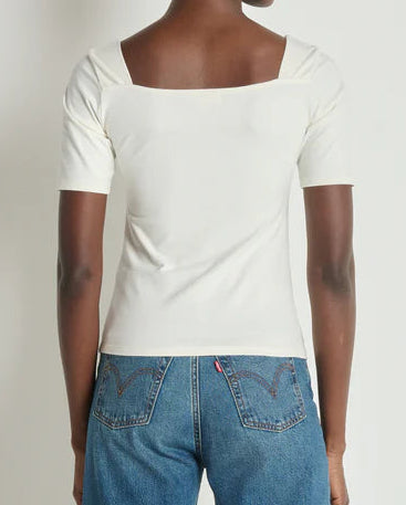 Nation Lana Twisted Top | Porcelain