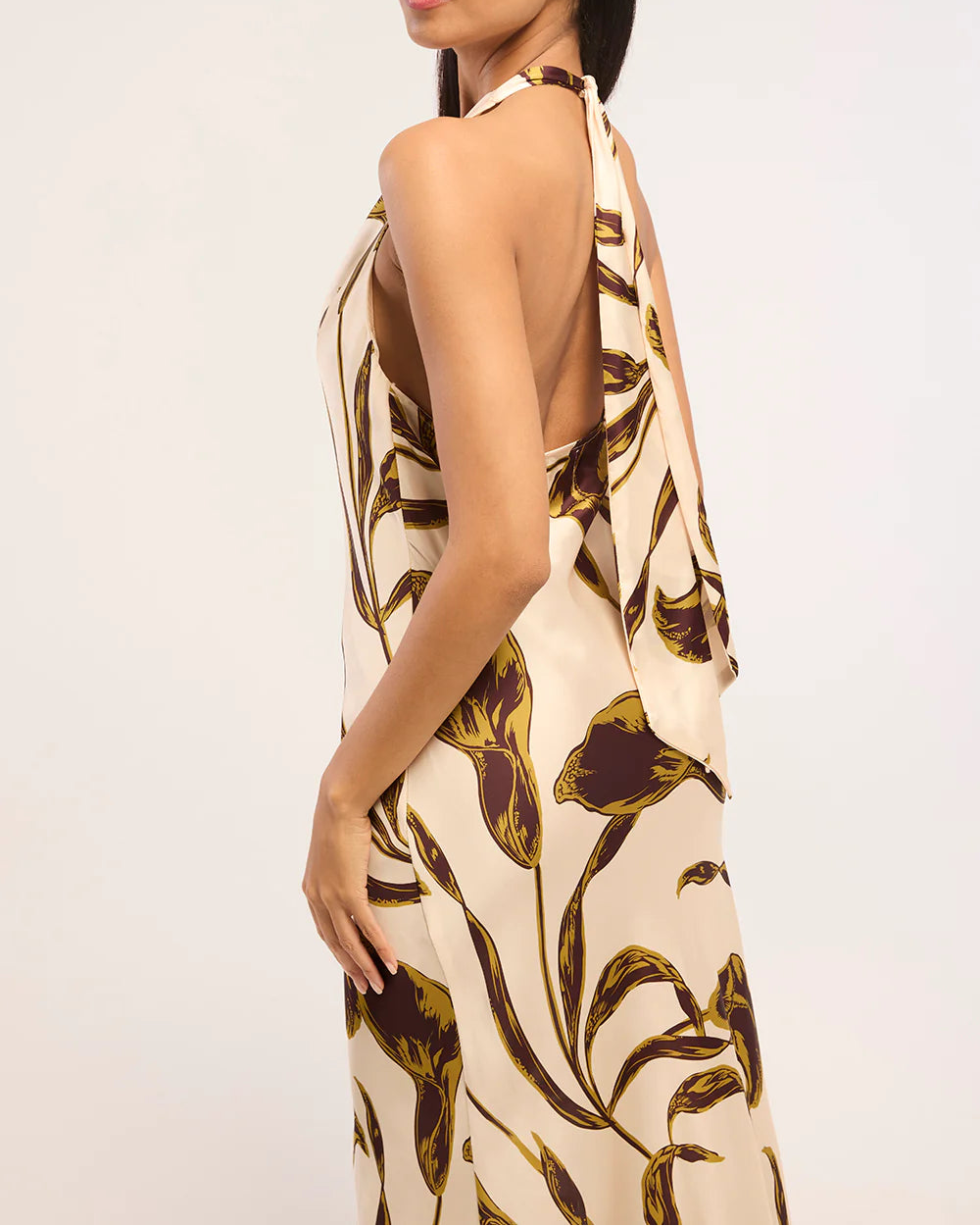 Misa Ida Dress | Mahogany Calla Lily