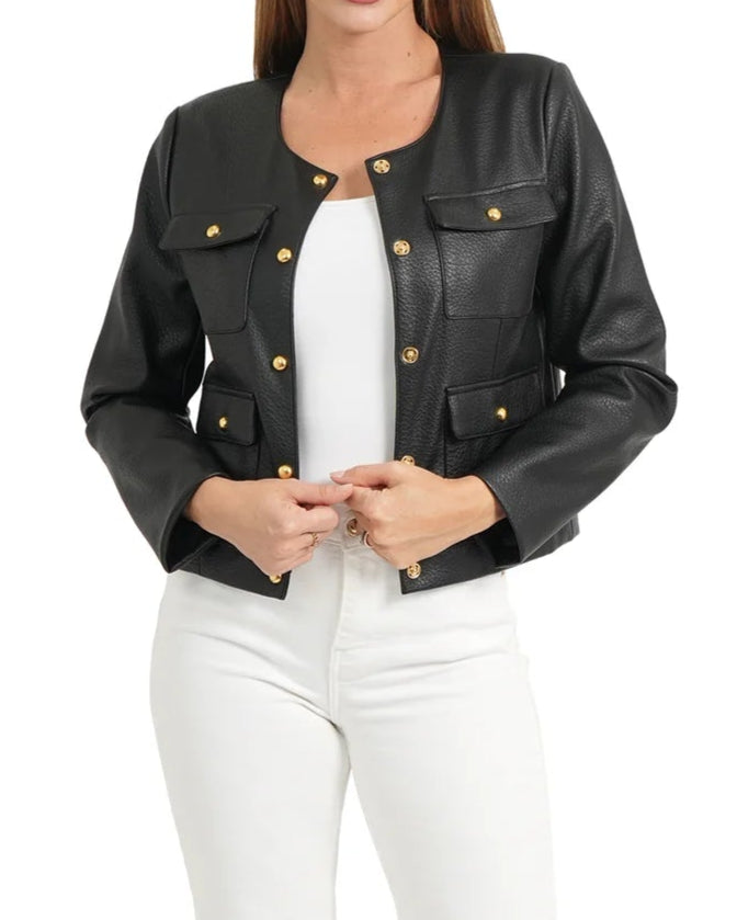 Love Token Julie Jacket | Black