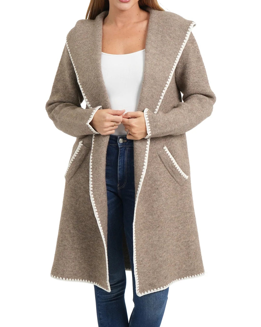 Love Token Dale Cardigan | Beige