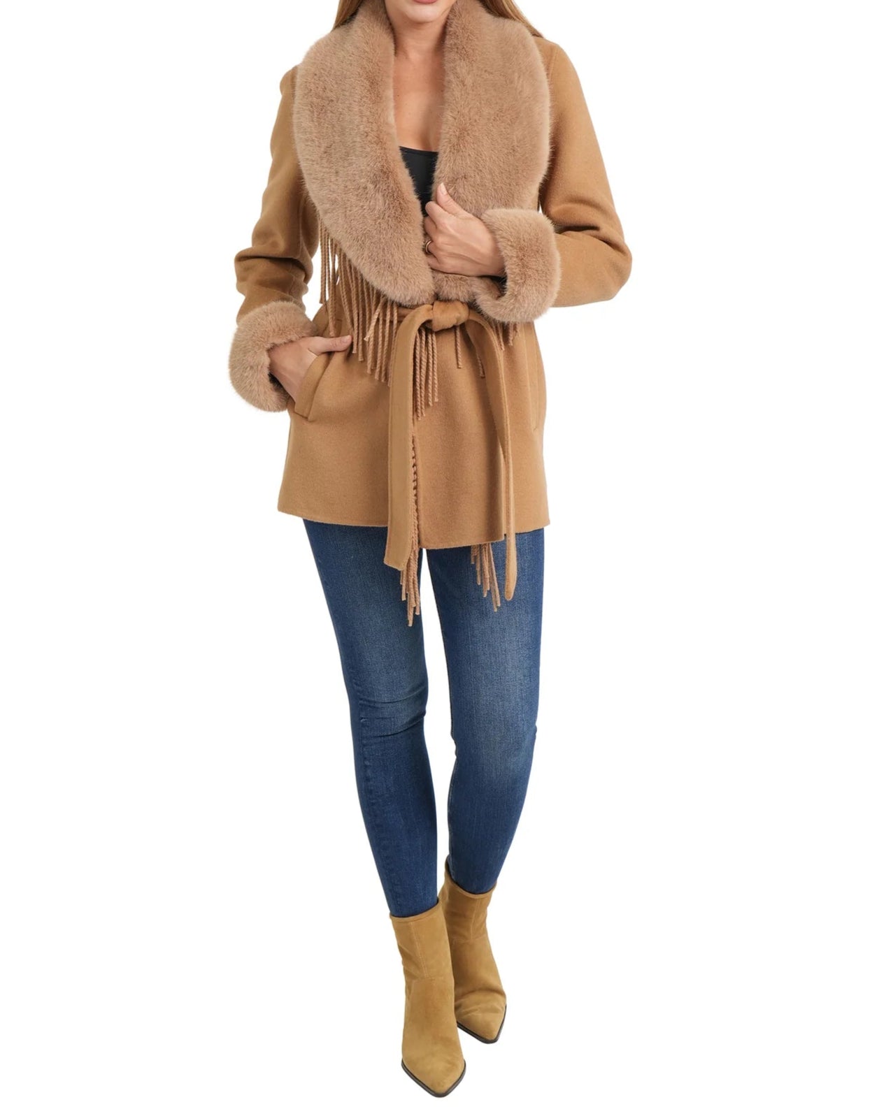 Love Token Charlotte Coat | Camel