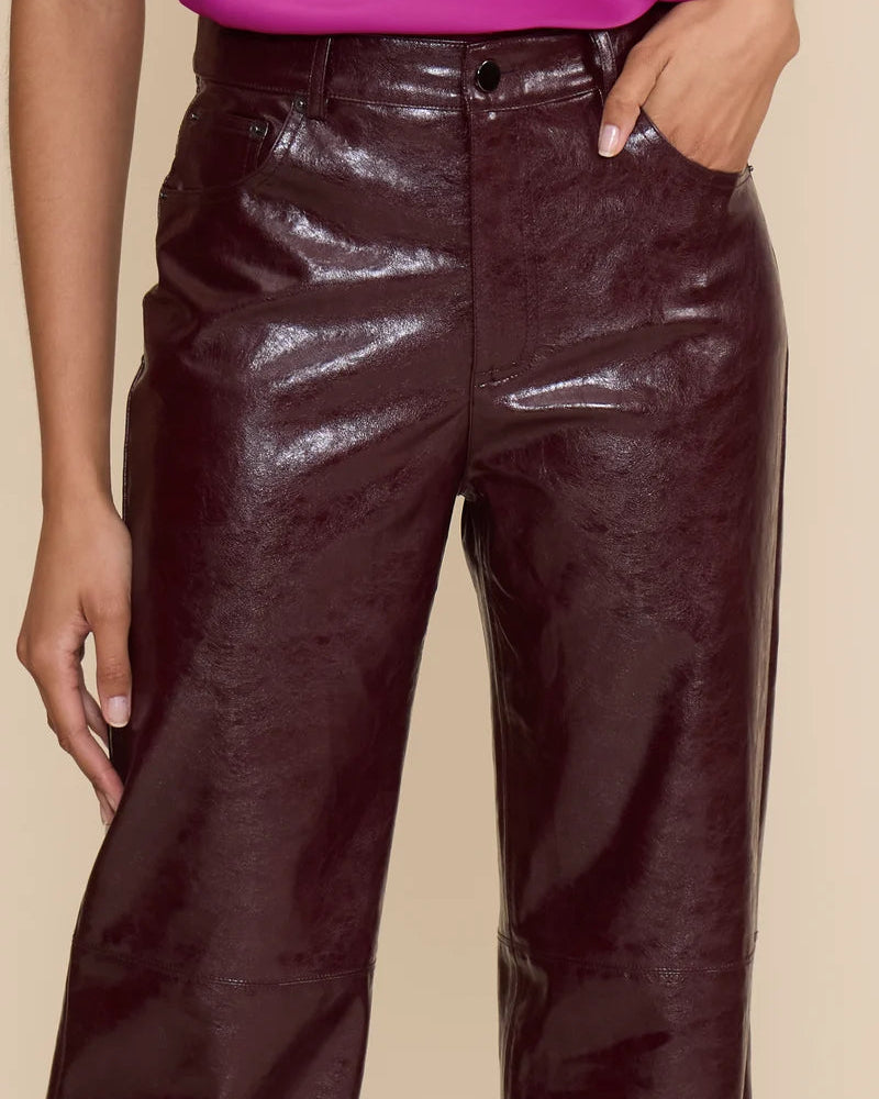 Lucy Paris Faux Leather Pants