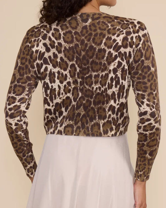 Lucy Paris Leopard Cardigan