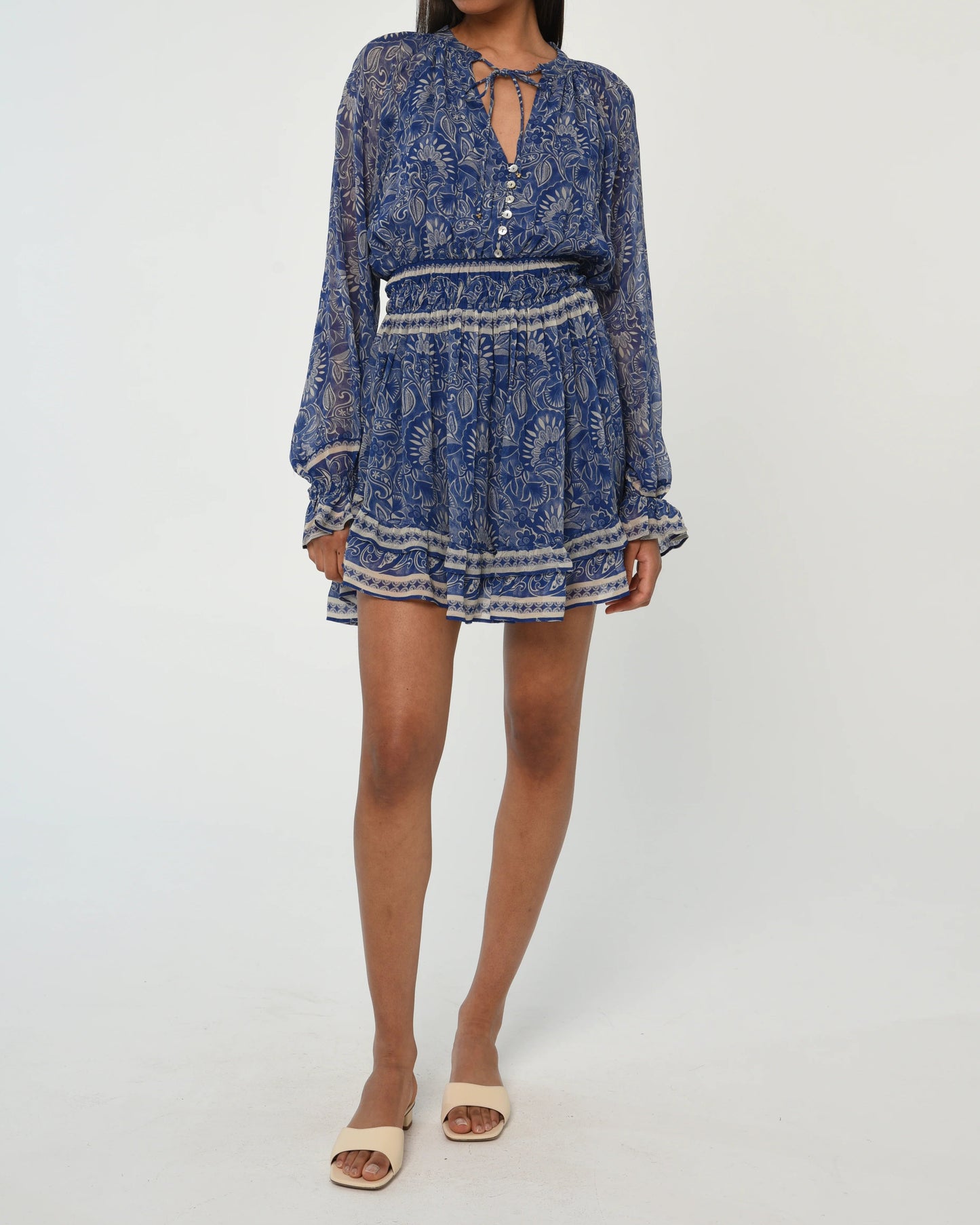 Love the Label Juliet Mini Dress | Arabesque Print