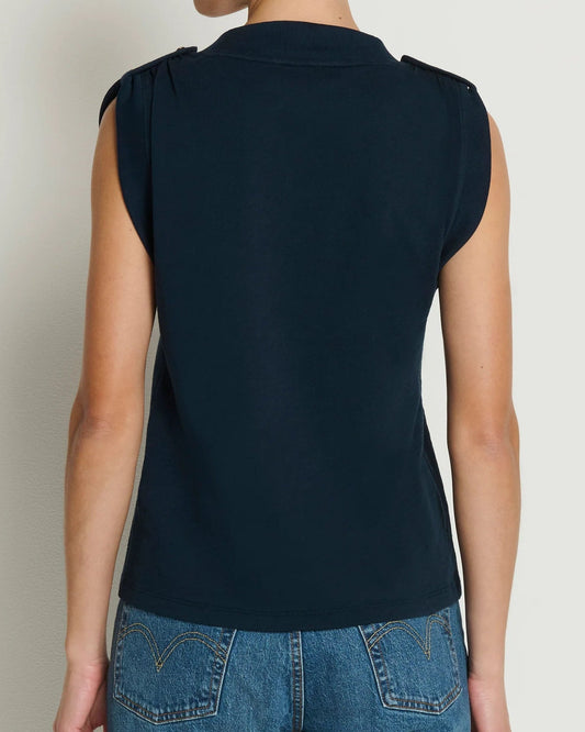 Nation Mikka Buttoned Tank | Night Sky