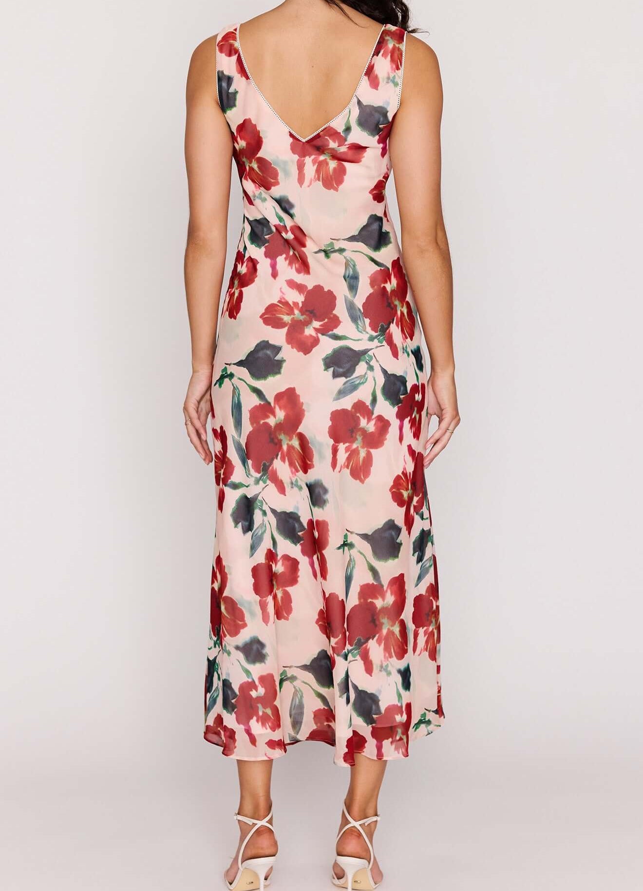 Mink Pink Arabella Bias Midi Dress
