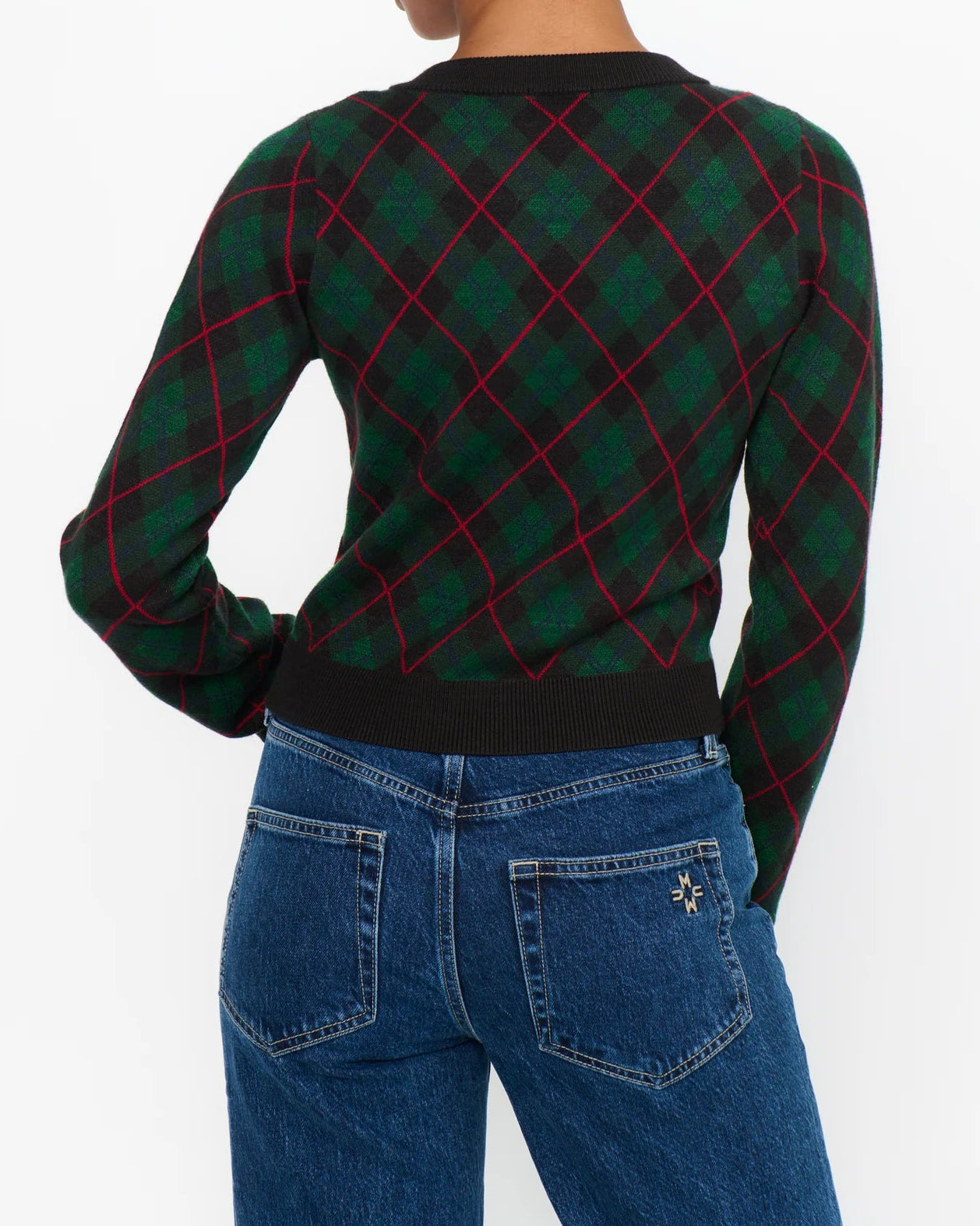 Show Me Your Mumu Tuck In Sweater | Mistletoe Plaid Knit