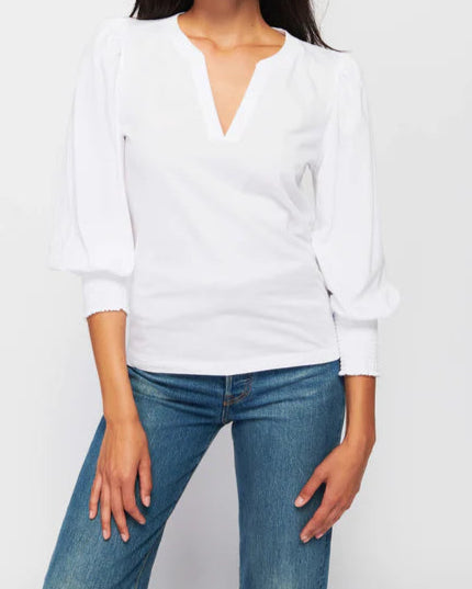 Nation Flora Tee | White