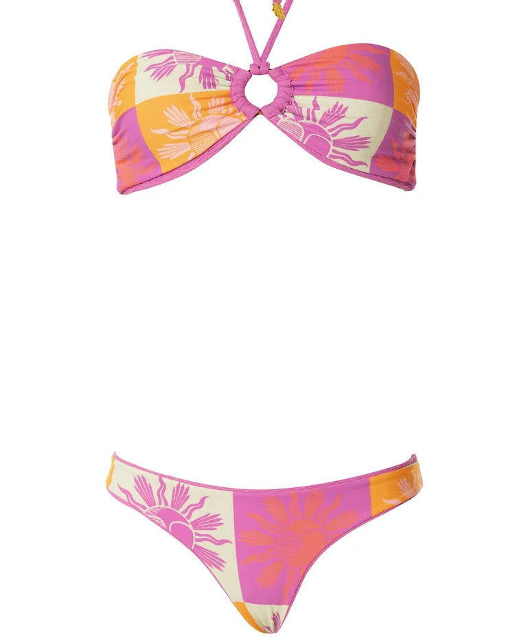 Maaji Celestial Sundown Flirt Low Rise Thin Side Bikini Bottom