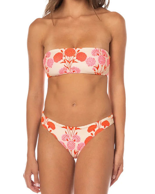 Maaji Petal Spell Flirt Low Rise Thin Side Bikini Bottom