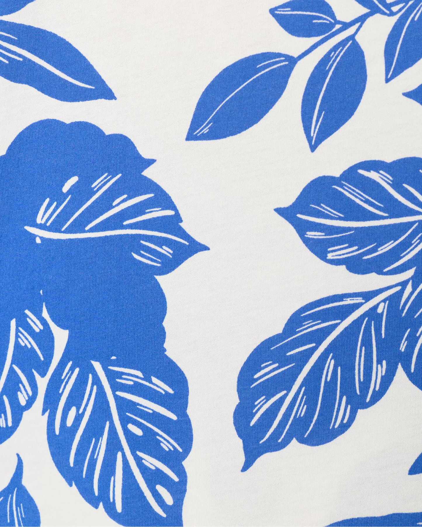 PJ Salvage Whimsy Sapphire Garden Cropped PJ Set | Cobalt