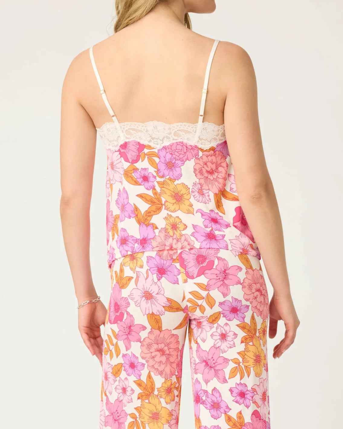 PJ Salvage Sweet Dreams Floral Print Modal Camisole