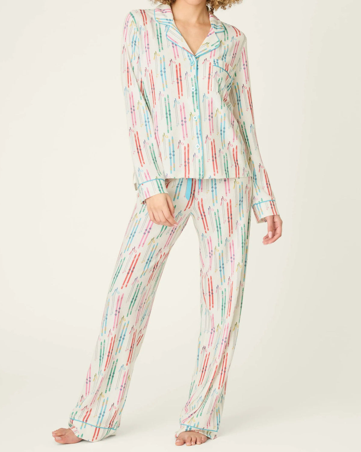 PJ Salvage Après All Day Ski Print 3-Piece PJ Set