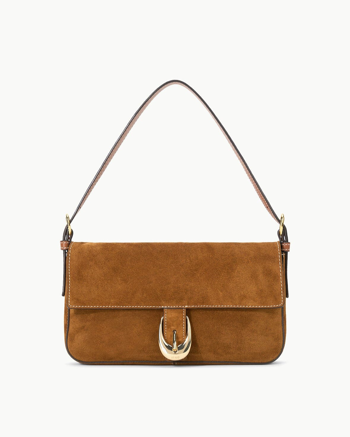 Staud Harlow Bag | Tan Suede