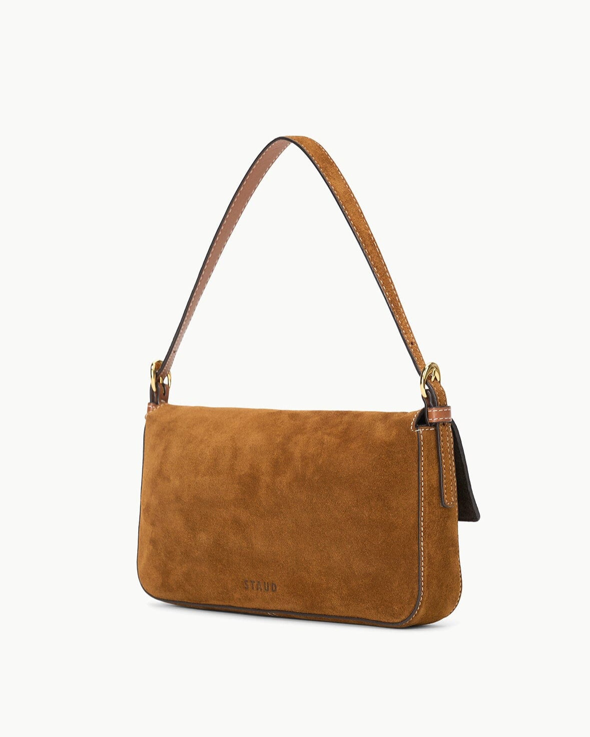 Staud Harlow Bag | Tan Suede