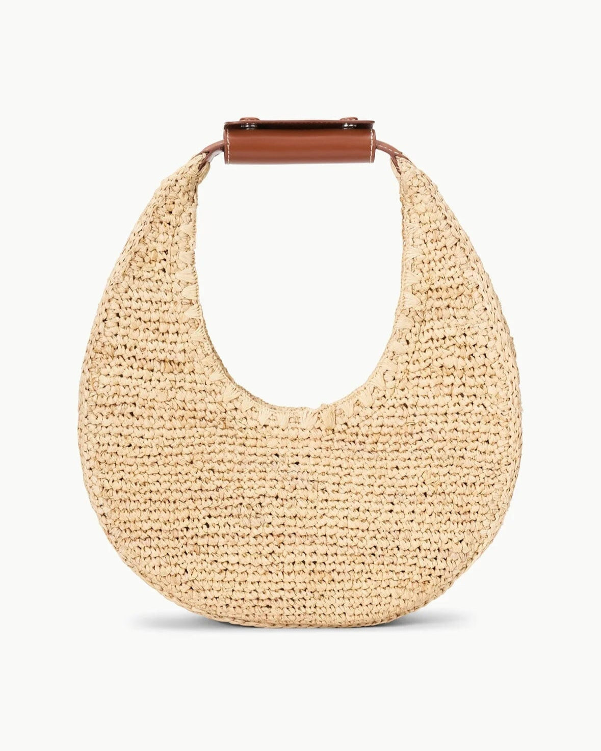 Staud Moon Raffia Bag | Natural Raffia