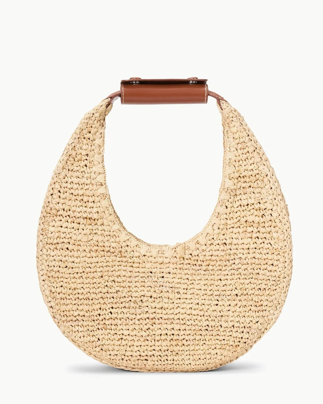 Staud Moon Raffia Bag | Natural Raffia