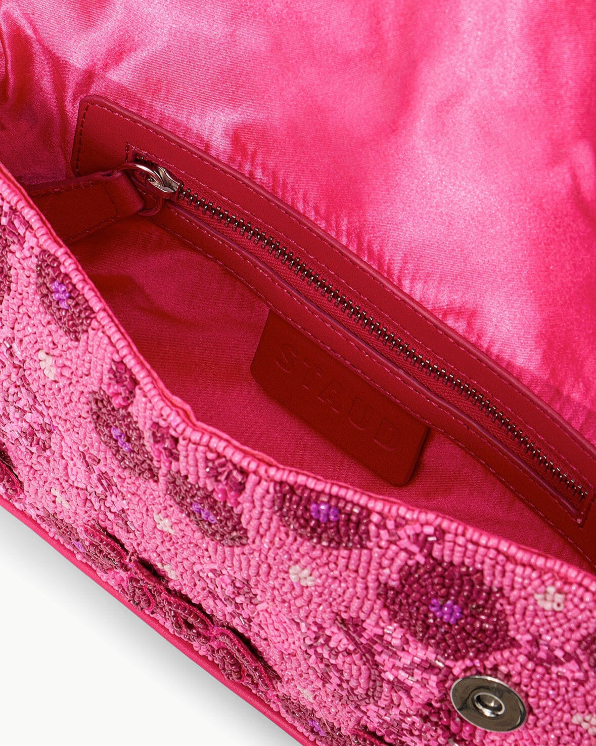 Staud Tommy Beaded Bag Blossom Garden Party