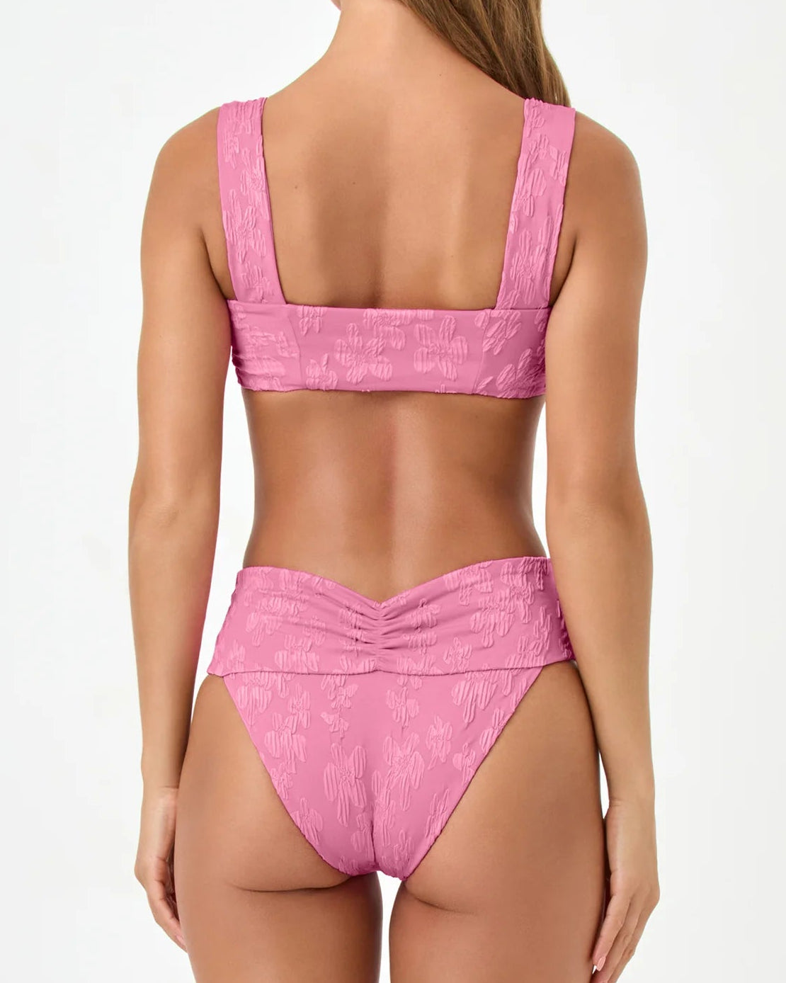 LSPACE Bardot Bikini Bottom | Hottest Pink