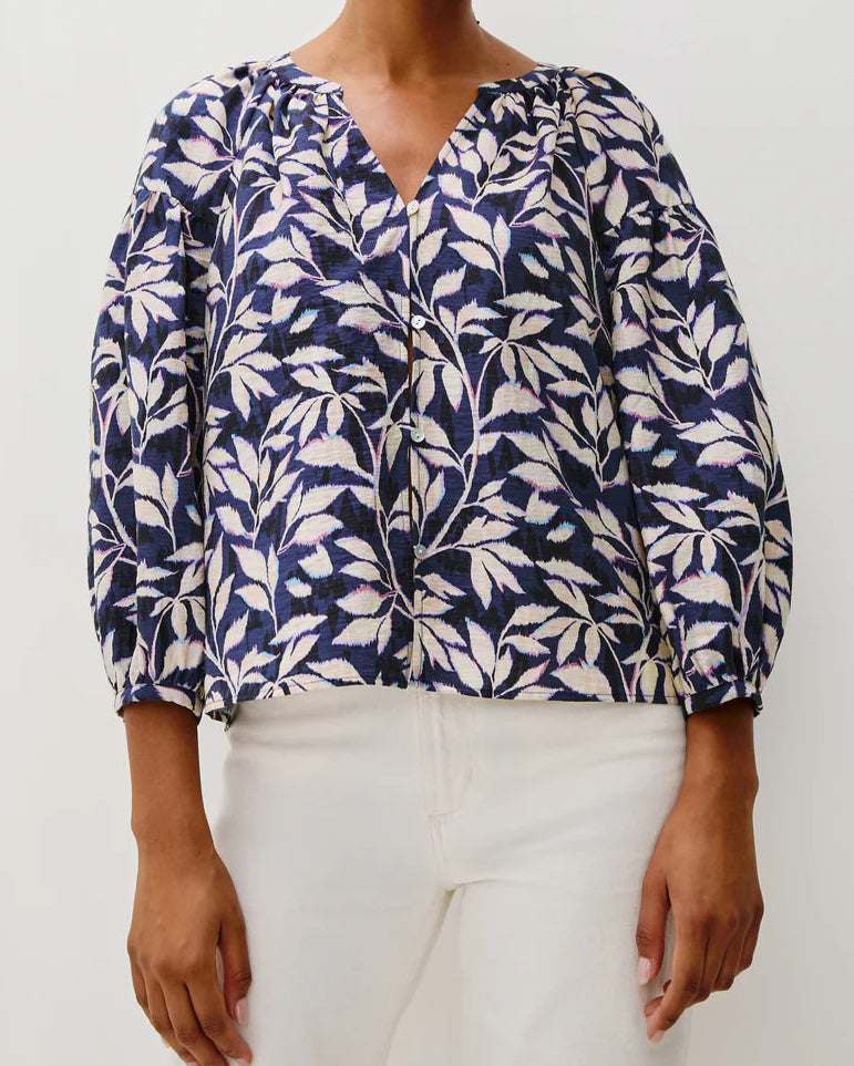 Rails Vasia Top | Navy Vines