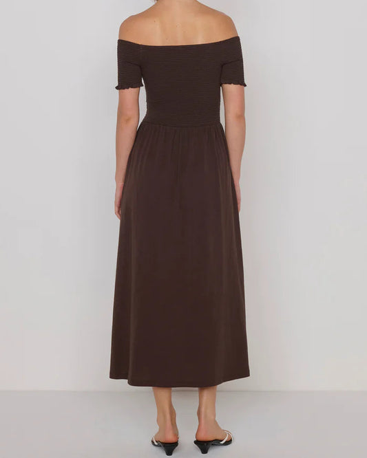 Nation Vivian Dress | Cocoa
