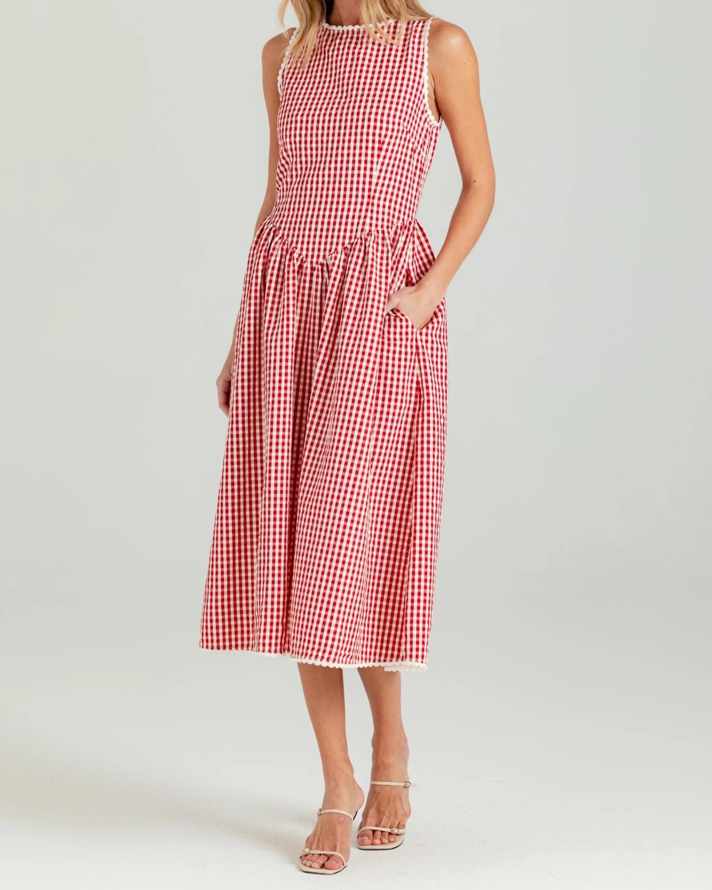 Sundays Paige Dress | Montauk Gingham