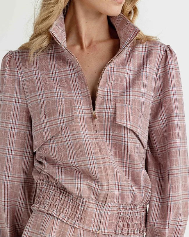 Sundays Ever Jacket | Foxglove Check