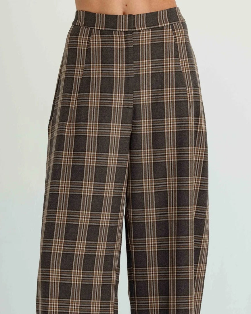 Sundays Ara Pants | Ashwood Plaid