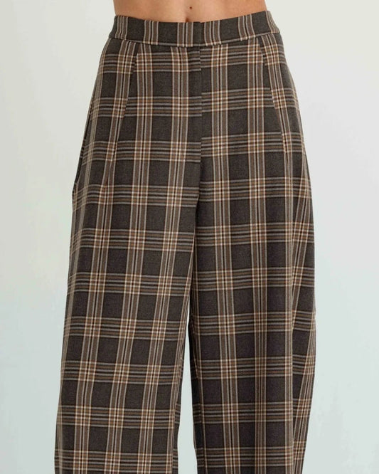 Sundays Ara Pants | Ashwood Plaid