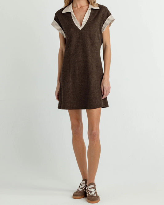 Sundays London Dress | Midnight Espresso