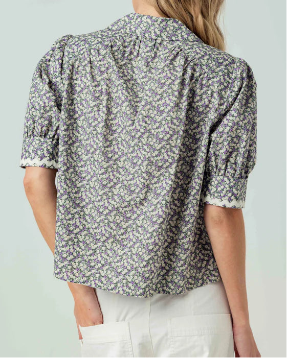 Sundays Klariza Shirt | Zinnia Bloom