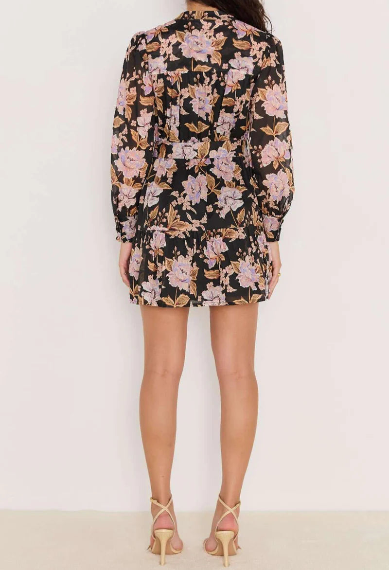 Mink Pink Willow Belted Mini Dress