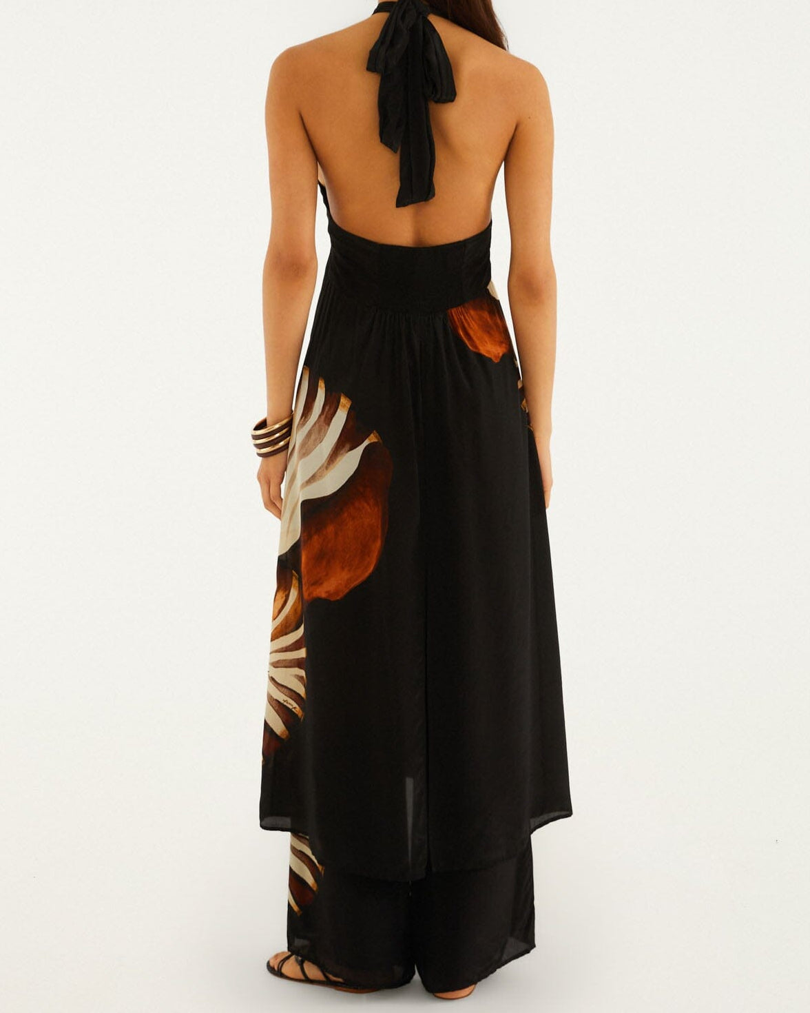 Farm Rio Ammonite Beaded Elastic Waist Pants