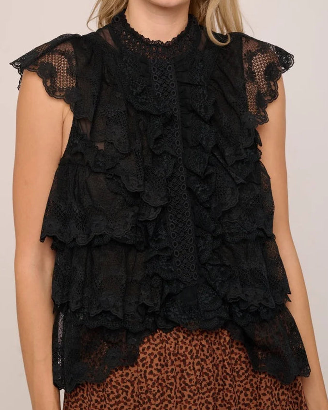 Love the Label Eden Top | Black
