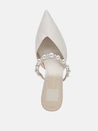 Dolce Vita Kanika Pearl Mid Heels Vanilla Pearls