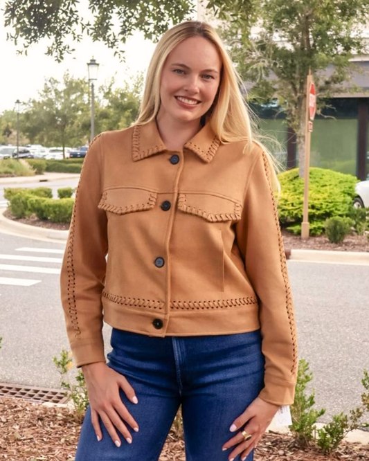 Love Token Enola Jacket | Camel