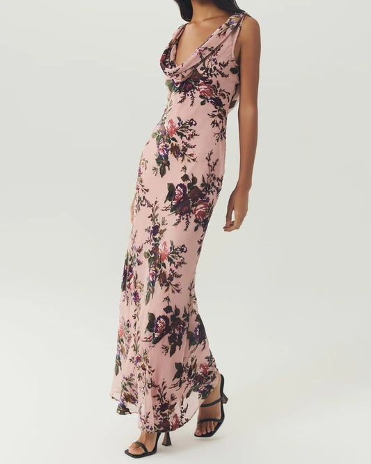 Hutch Khloe Dress | Blush/Mutli
