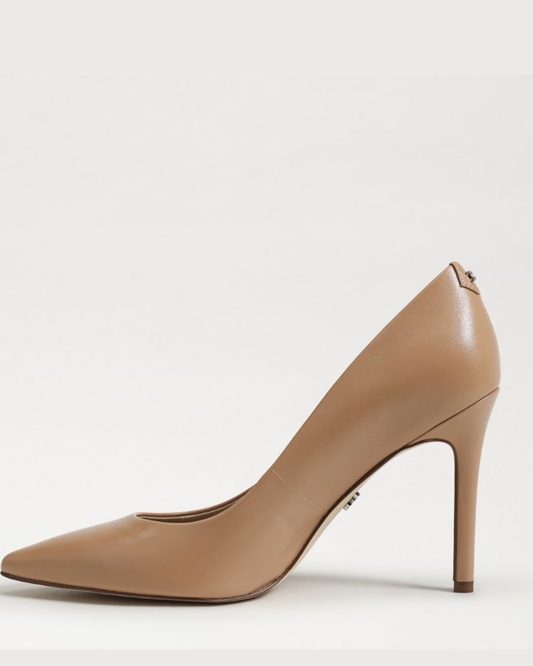 Sam Edelman Hazel Pointed Toe Pump | French Sand Leather