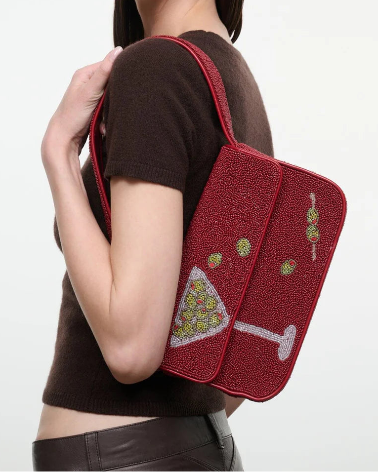 Staud Tommy Beaded Bag | Extra Dirty