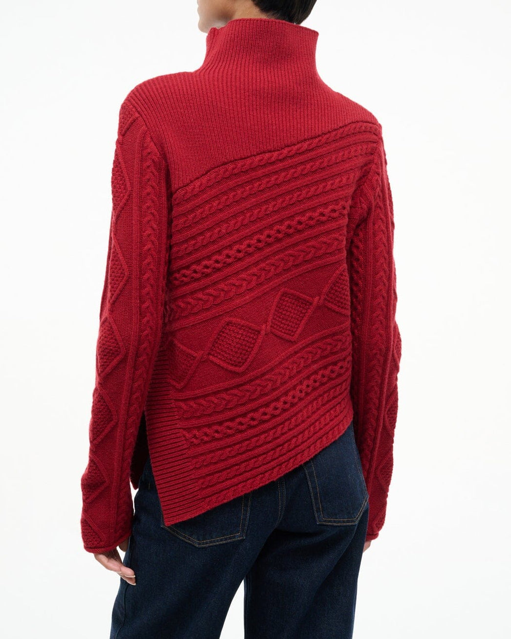 Staud Sidney Sweater | Rouge