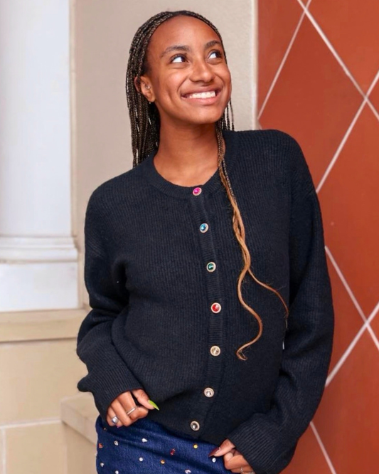 Show Me Your Mumu Maggie Cardigan | Noir Knit