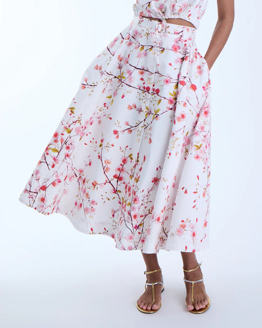 Karina Grimaldi Print Skirt
