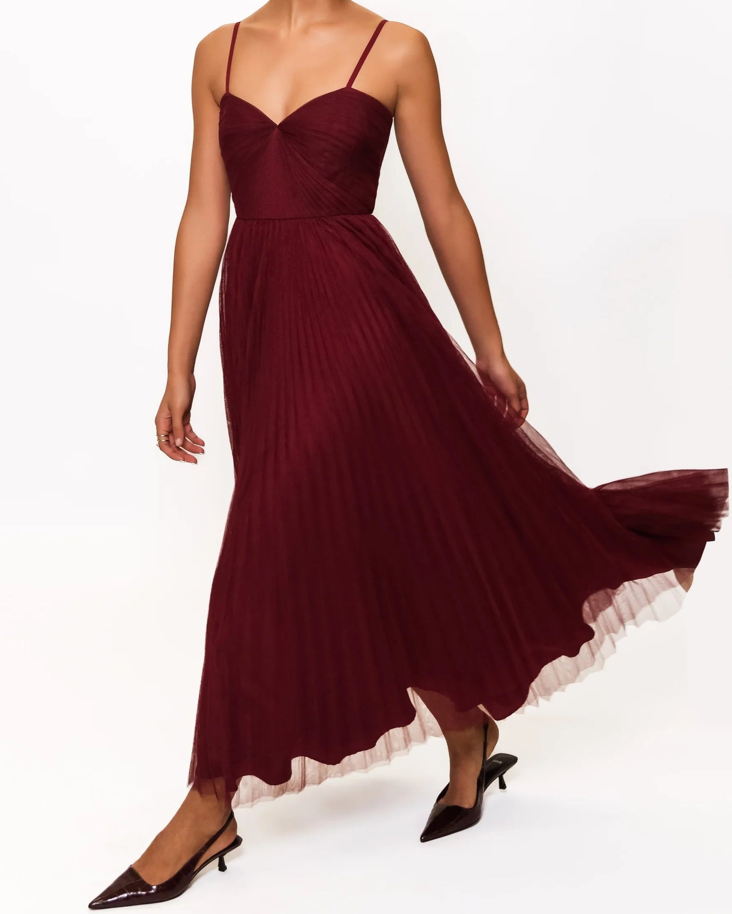 Hutch Virginia Dress | Pomegranate